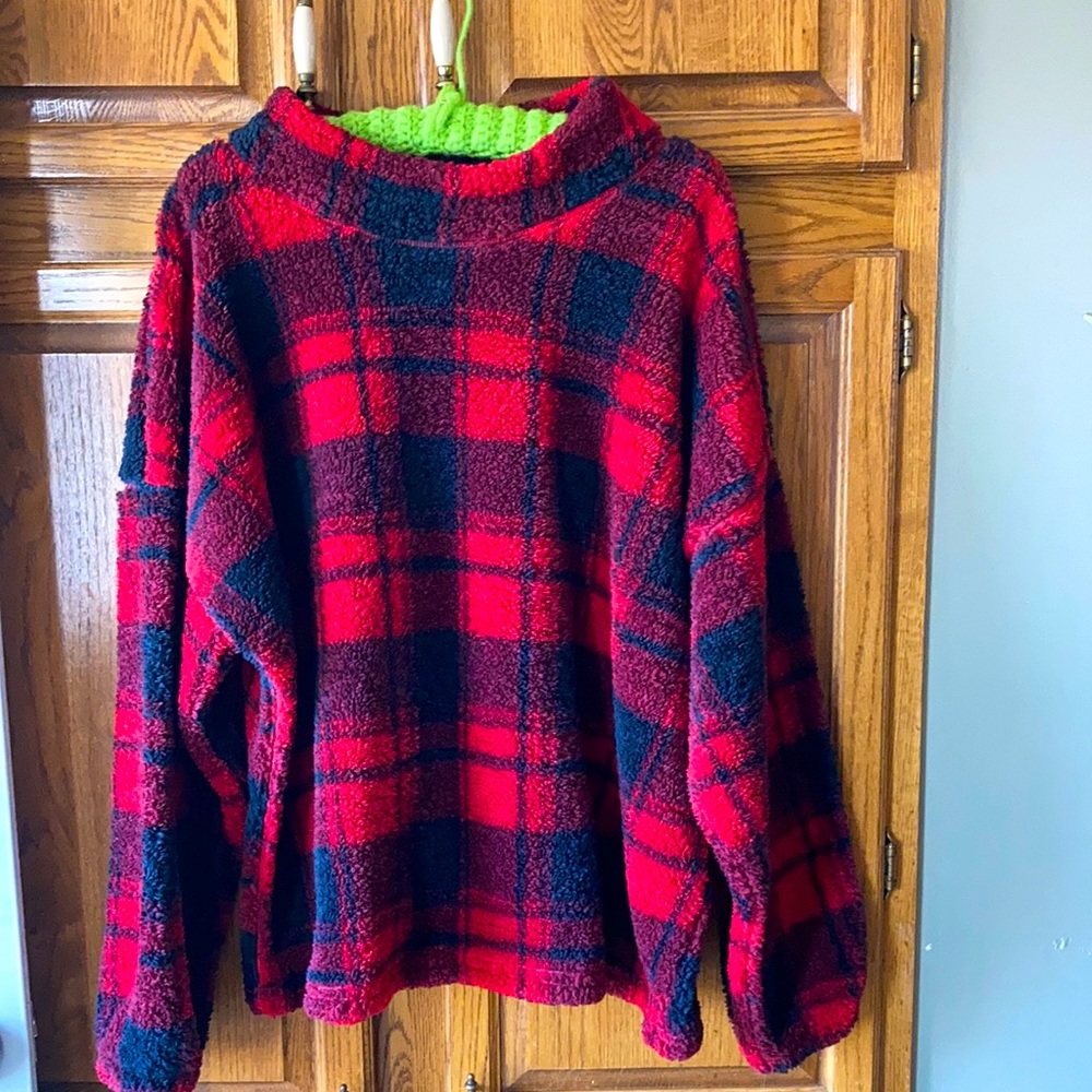 Maurices sherpa pullover 3X